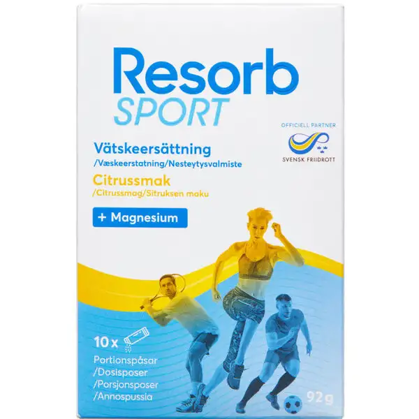 RESORB SPORT VÆSKEERSTATNING