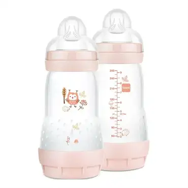 MAM anticolic sutteflaske pink