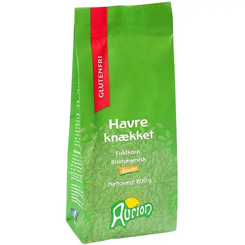 Glutenfri knækket havre Ø Demeter