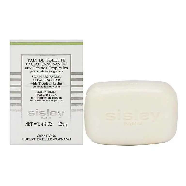 Sisley Soapless Facial Cleansing Bar With Tropical Resins 125 ml