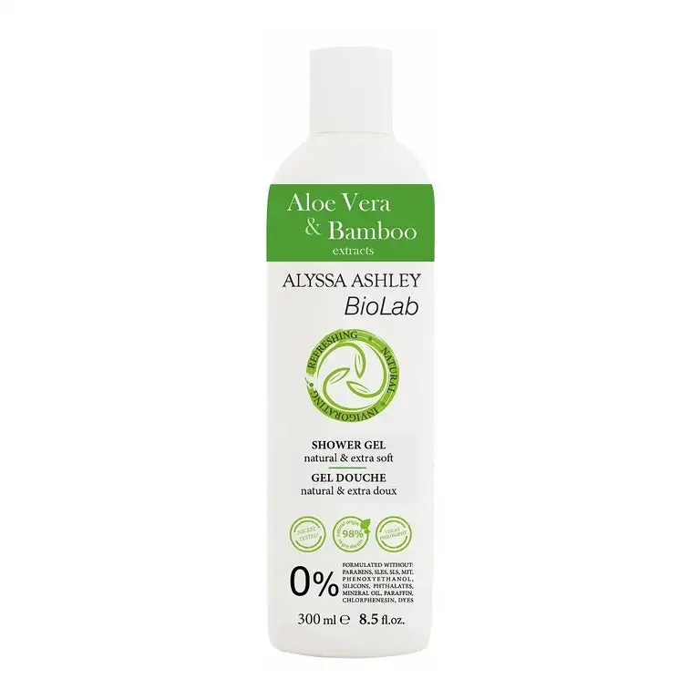 Alyssa Ashley BioLab Aloë Vera & Bamboo shower gel 300 ml