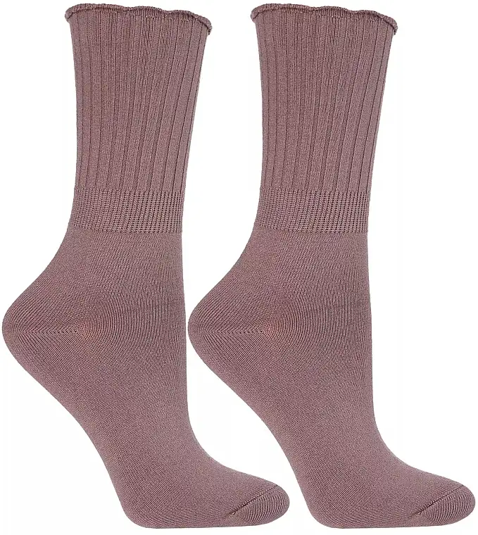 Kvinders lange sokker, CSL250-135, mokka 68995520