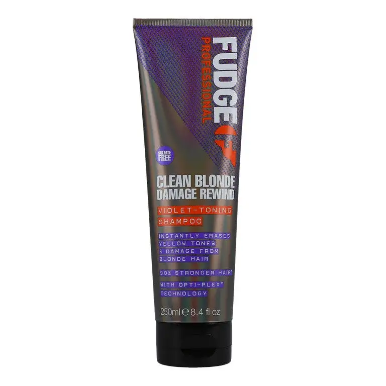 Fudge Clean Blonde Damage Rewind Violet Toning Shampoo 250 ml