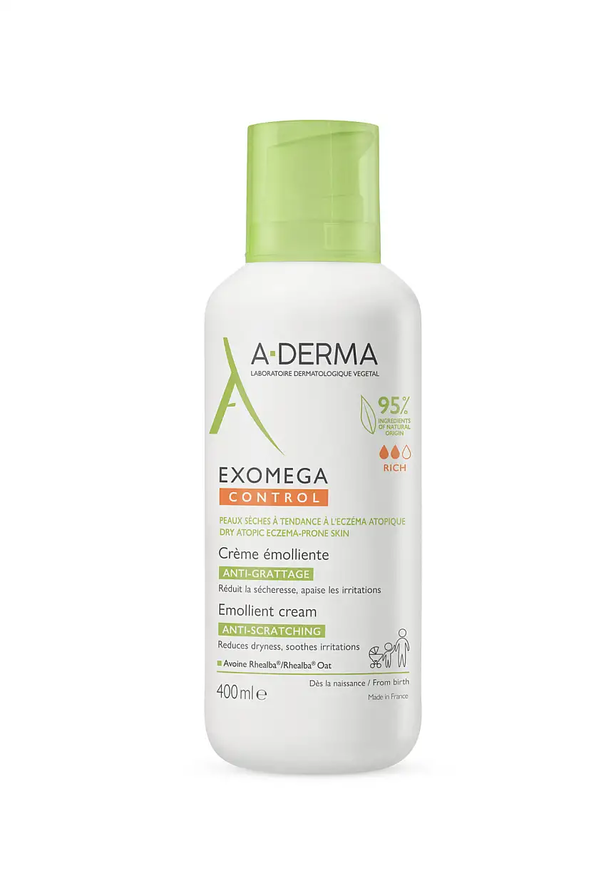 A-DERMA Exomega Control Anti-Scratching Cream 400 ml