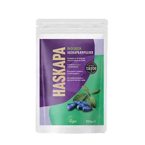 Haskapbærpulver Økologisk | 100 gr