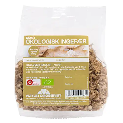 Ingefær Knust Økologisk | 100 gr