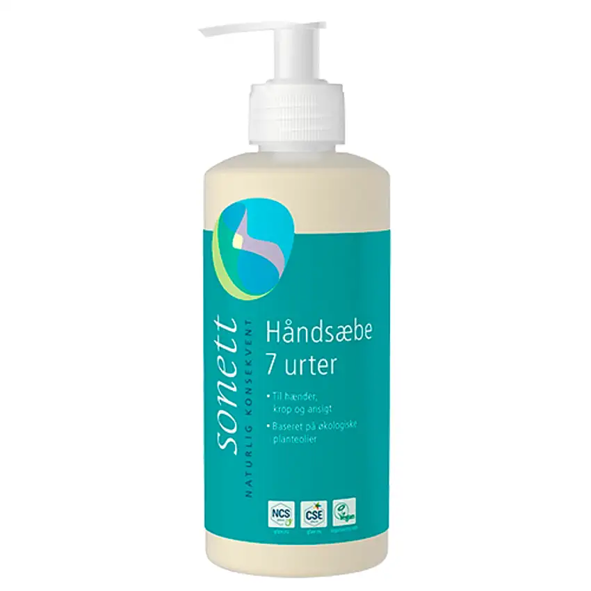 Sonett Håndsæbe 7 Urter 300 ml