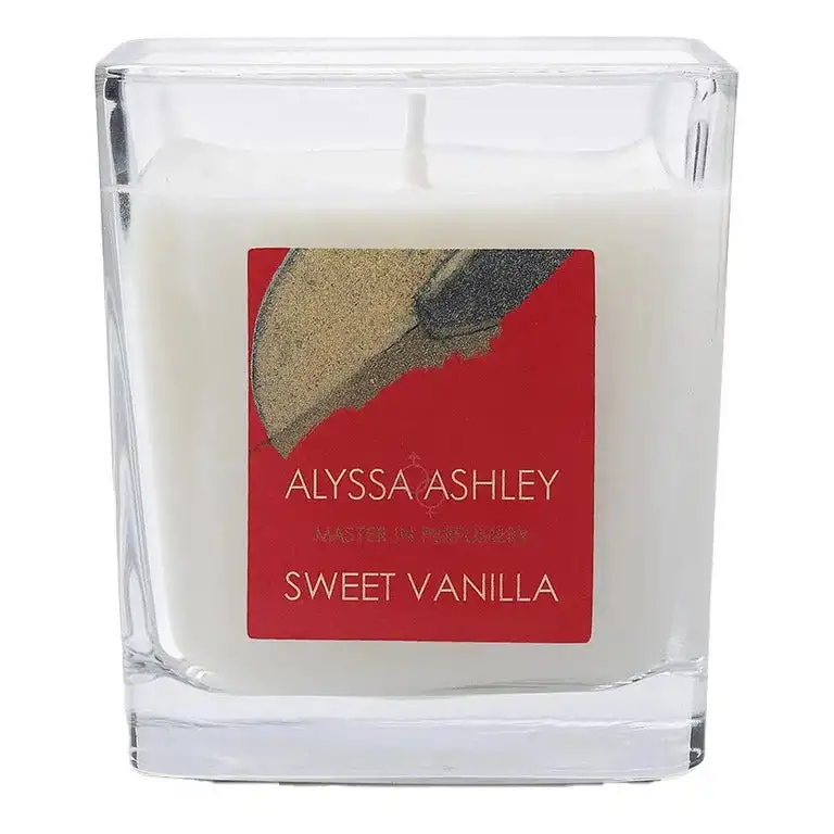 Alyssa Ashley Sweet Vanilla Duftlys 145 g