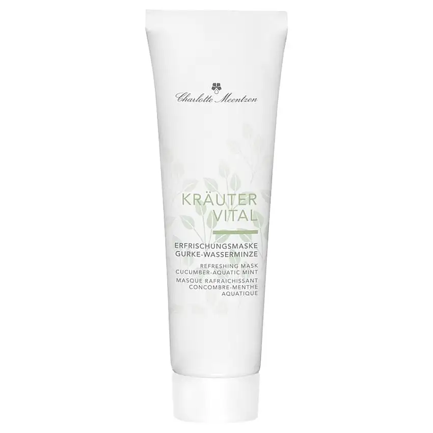 Charlotte Meentzen Kräutervital Opfriskningsmaske Agurk-vandmynte 30 ml
