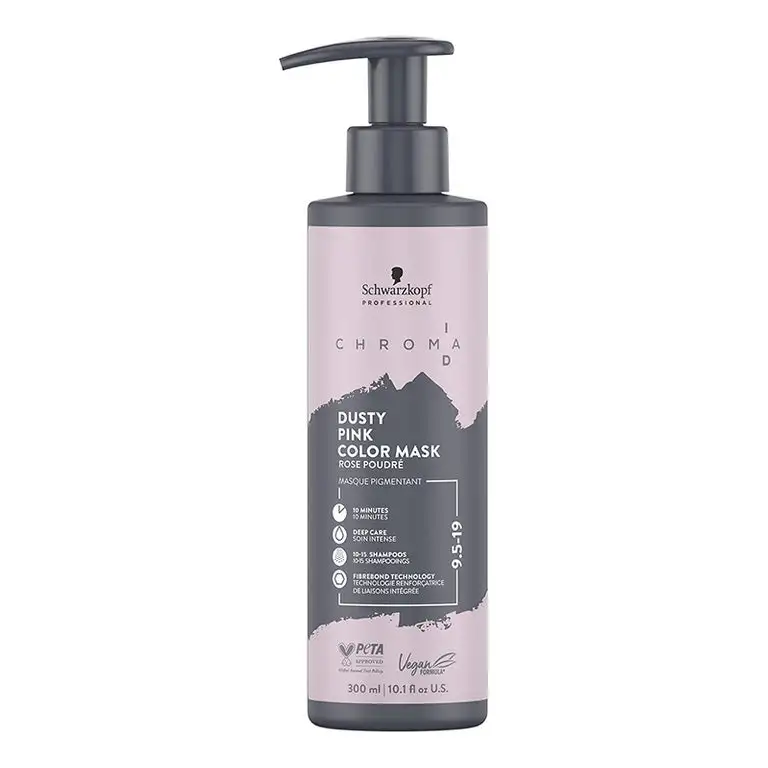 Schwarzkopf Professional Chroma ID Dusty Pink Color Mask 300 ml 9.5-19 Dusty Pink