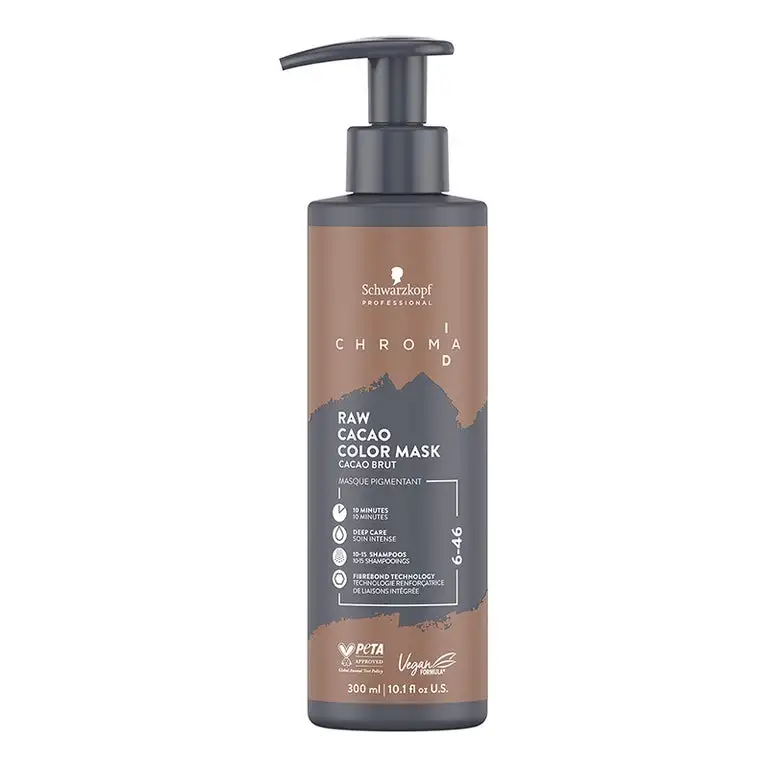 Schwarzkopf Professional Chroma ID Raw Cacao Color Mask 300 ml 6-46 Raw Cacao