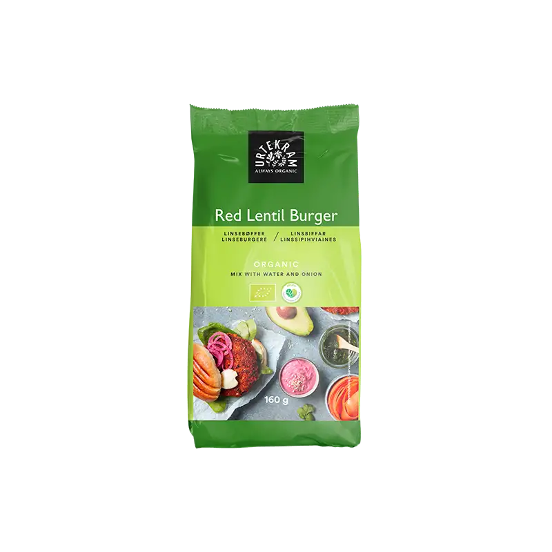 Urtekram Red Lentil Burger Mix Ø (160 g)