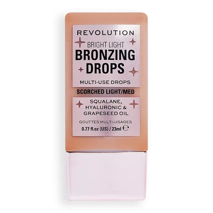 Revolution Bright Light Bronzing Drops Bronze Scorched