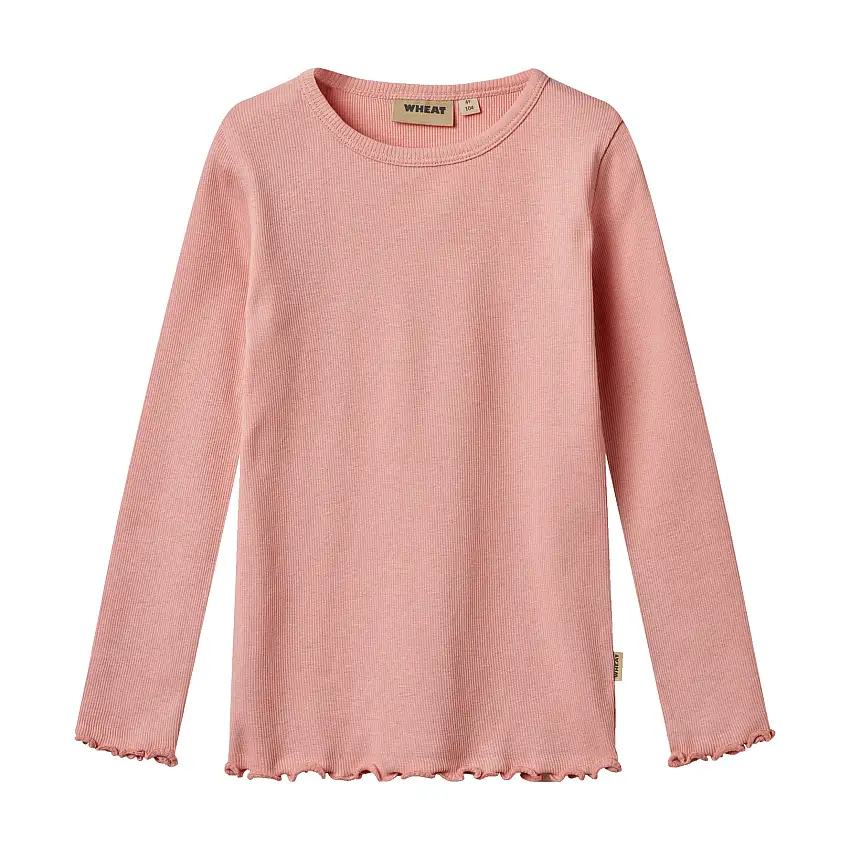 WHEAT T-Shirt Long Sleeve Ida Rose Str 152/12 år