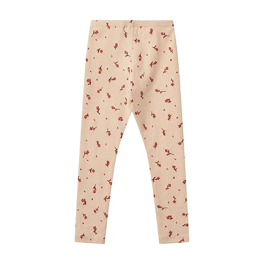 WHEAT Jersey Legggings Jules Rose Water Flowers Str 122/7 år