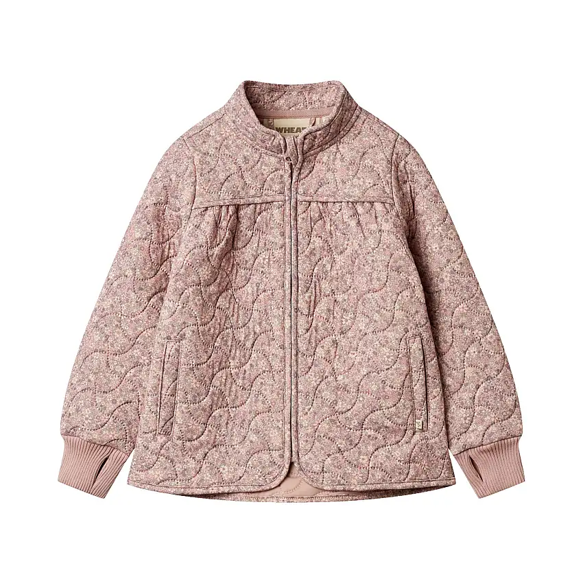 WHEAT Thermo Jacket Thilde Powder Flower Meadow Str 110/5 år