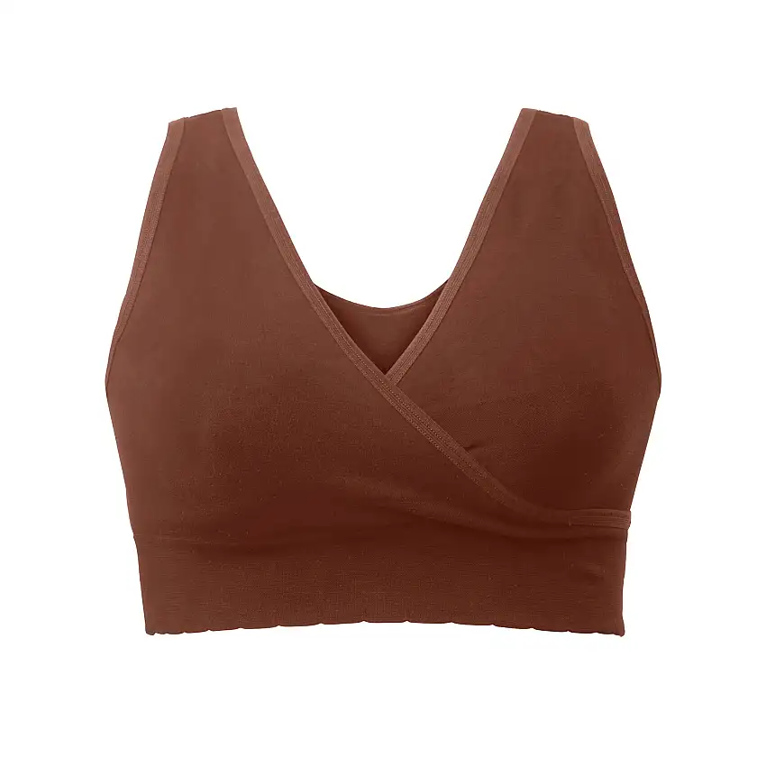 momkind Crossover Bra Chocolate L/XL