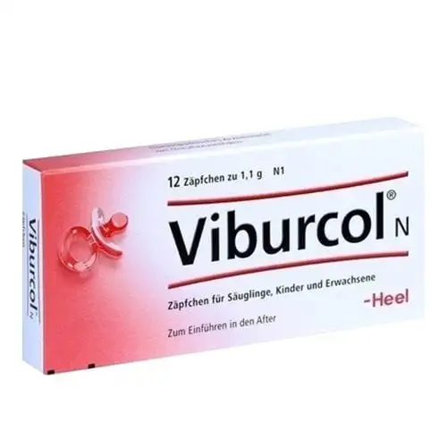 Viburcol stikpiller  indh. 12 stk