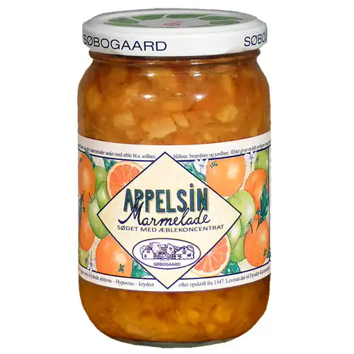 Appelsinmarmelade Sødet M Æble | 390 gr