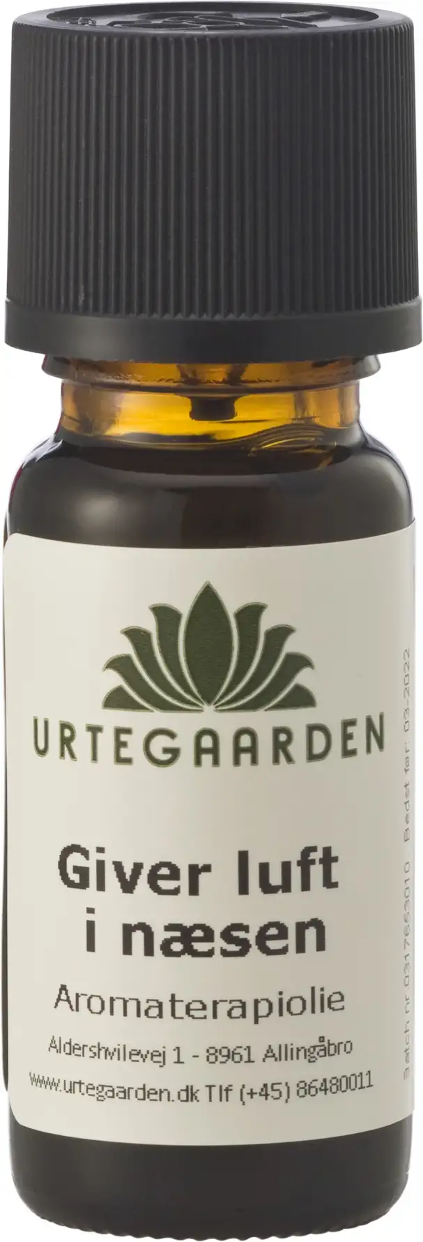 Urtegaarden Aromaterapi  A-1 - Giver Luft I Næsen 10 ml