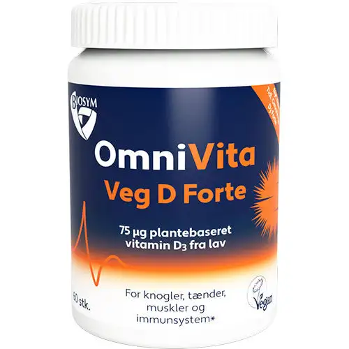 Omnivita Veg D Forte | 60 kapsler