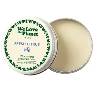 We Love The Planet deodorant balm fresh citrus