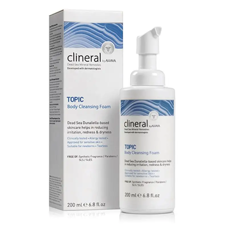 Ahava CLINERAL TOPIC Body Cleansing Foam (200 ml)
