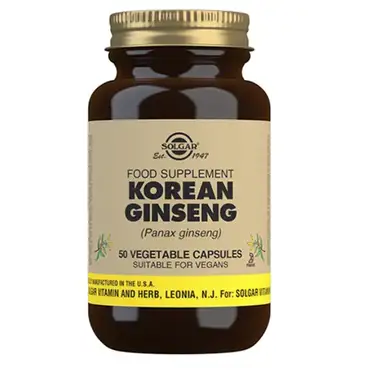 Solgar koreansk ginseng