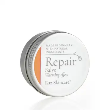 Raz Skincare repair salve warming effect