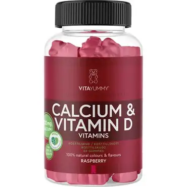 VitaYummy Calcium & Vitamin D, Raspberry