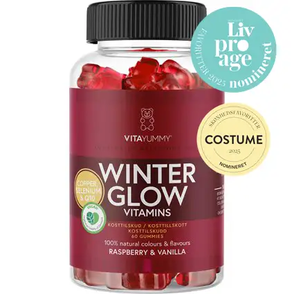 VitaYummy Winter Glow (Raspberry Vanilla) - 60 stk.