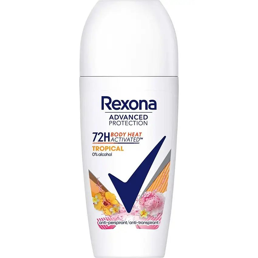 Rexona 72H Advanced Protection Tropical Antiperspirant Deo Roll-On