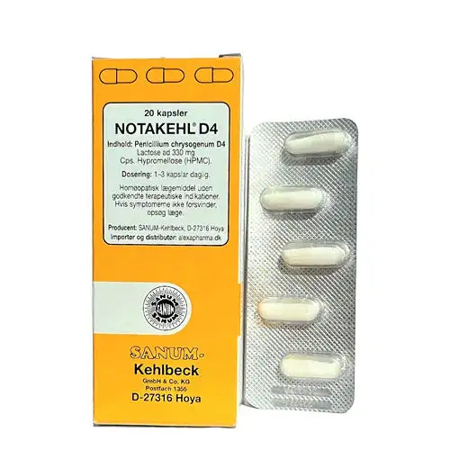 Notakehl D4 Kapsler | 20 kapsler