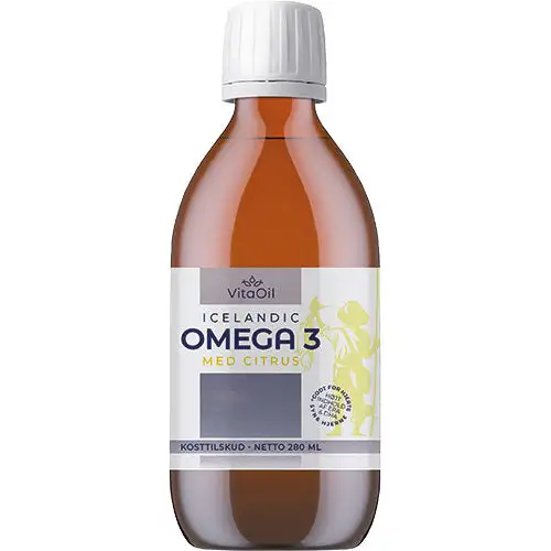 VitaOil Icelandic Omega 3 Med Citrus
