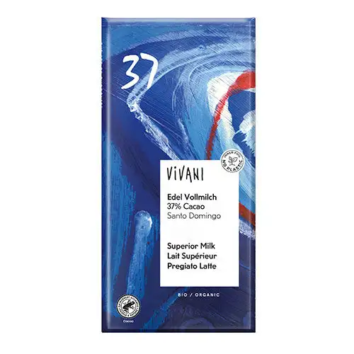 Equador Lys Chokolade Økologisk 37% | 100 gr