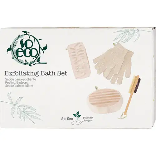 So Eco Exfoliating Bath Set - værdi 235,-