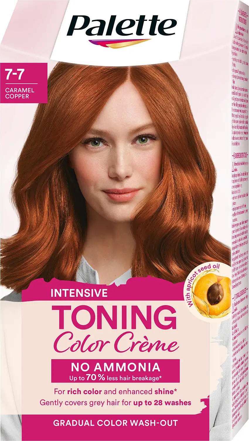 Schwarzkopf Tonings farve 7-77 Caramel Copper
