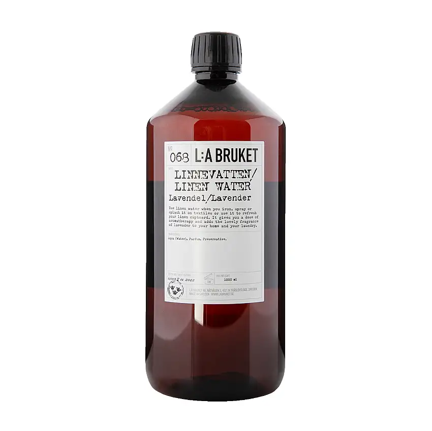 L:A BRUKET 068 Linen Water Lavender 1000 ml