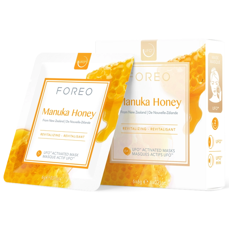 FOREO Manuka Honey UFO™-mask 6 Pieces