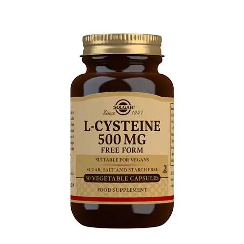 L-cystein 500 Mg Aminosyre | 30 kapsler