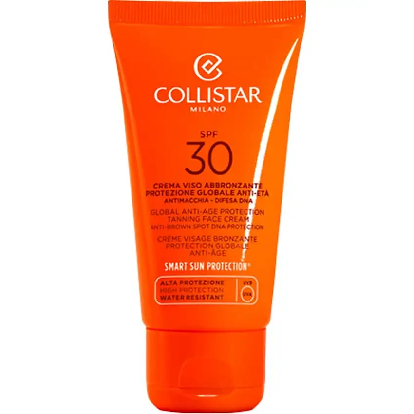 Collistar Sun Protection Tan Global Anti-Age Protection Tanning Face Cream SPF 30 50 ml