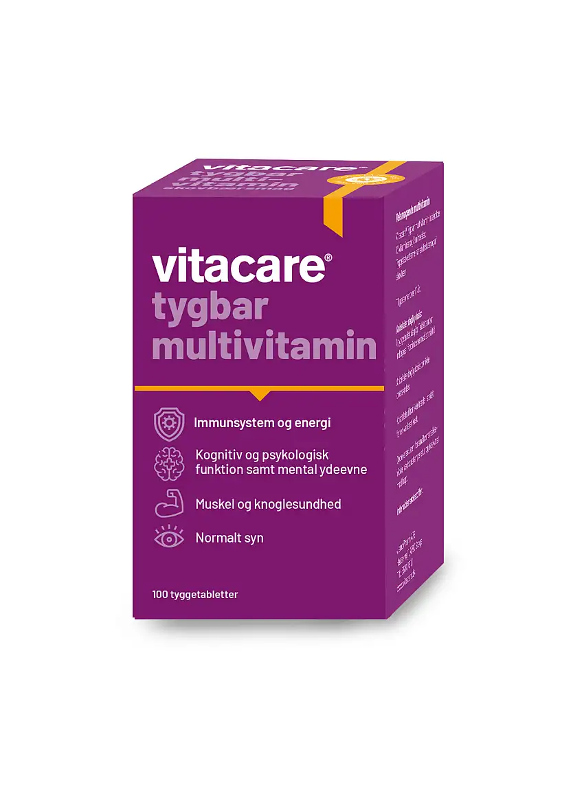 VitaCare Tygbar Multivitamin 100 stk