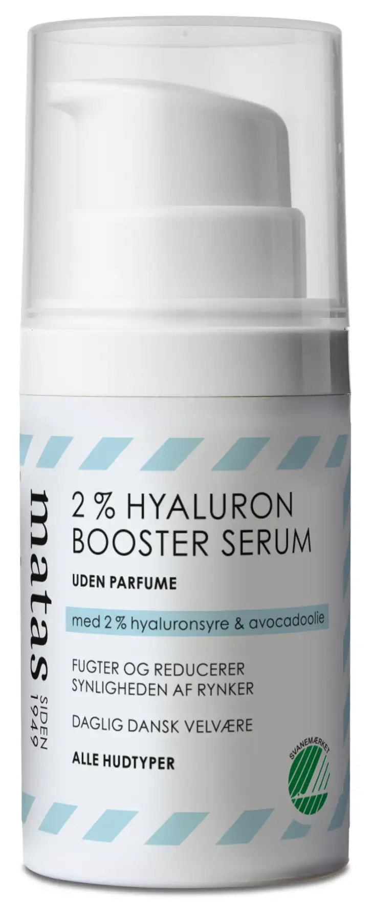 Matas Striber 2% Hyaluron Booster Serum Uden Parfume 30 ml