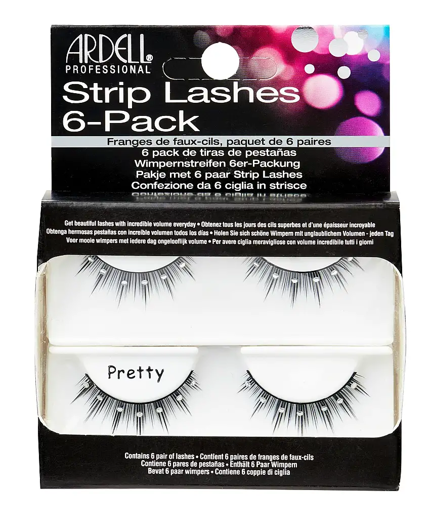 Ardell Strip Lashes Pretty 6 Pack 6 par