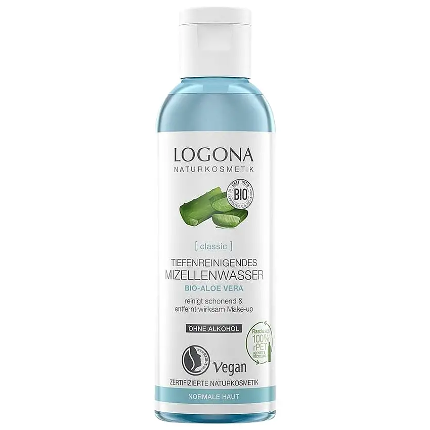 Logona Cleansing Øko-Damascenerrose & Øko-Grøn Te Økologisk aloe vera 125 ml