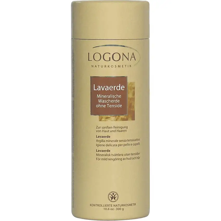 Logona Pleje af brusebad Lavajordspulver 300 g