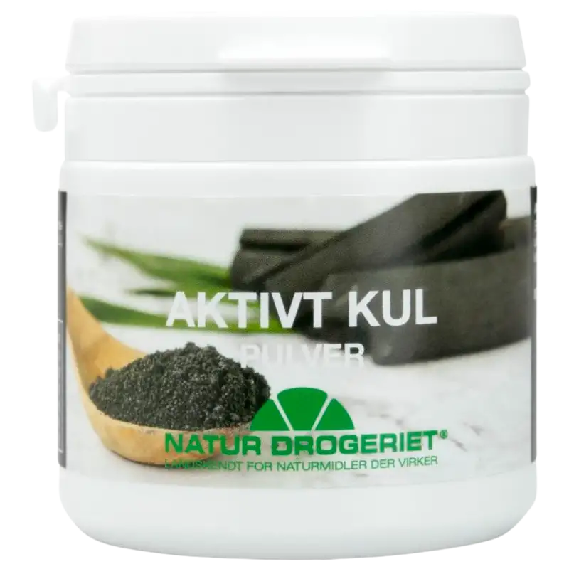 Natur Drogeriet Aktivt kul pulver (80 g)