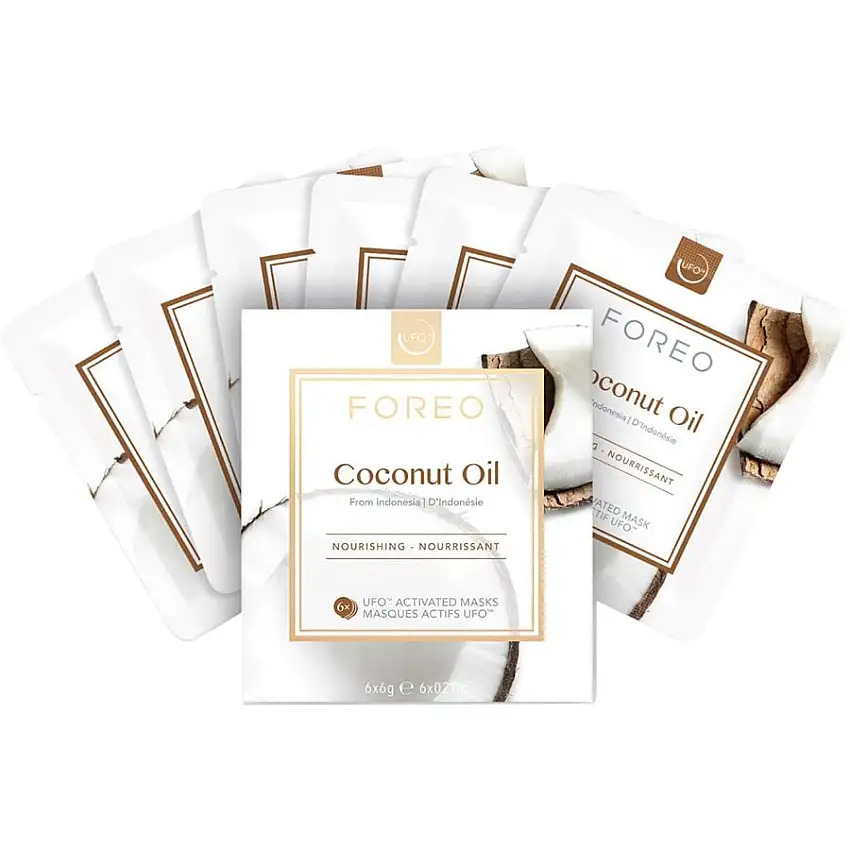 Foreo Maske behandling UFO Mask Coconut Oil 6 x 1 Stk.