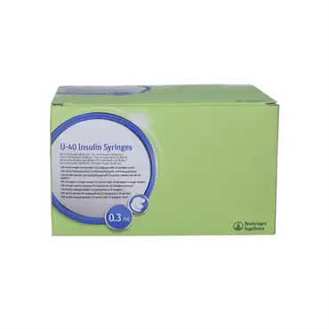 U-40 insulinsprøjte 0,3ml