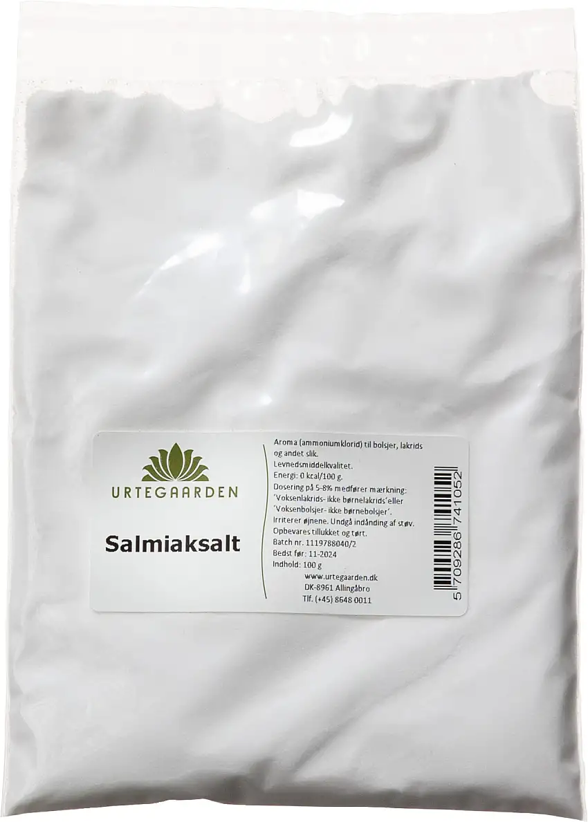 Urtegaarden Salmiaksalt 100 g